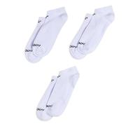FREDDY - Pack 3 Calzini Sportivi Corti Con Linguetta Antiscivolo, Unisex, Bianco, 43-46
