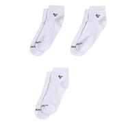 FREDDY - Pack 3 Calzini Sportivi Mid, Unisex, Bianco, 35-38