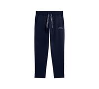 FREDDY - Pantaloni 7/8 con Spacchi Laterali sul Fondo E Logo, Donna, Blu, Large