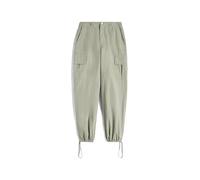 FREDDY - Pantaloni Cargo in Canvas Tinto Capo, 100% Cotone
