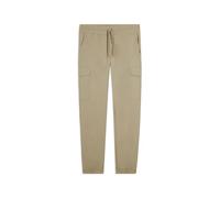 FREDDY - Pantaloni Cargo in Popeline Elasticizzato da Donna, S26WSLP13 (IT, Testo, L, Regular, Regular, Abbey Stone - V99)