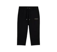 FREDDY Pantaloni Corsaro Donna in Jersey con Logo Perline Dorate