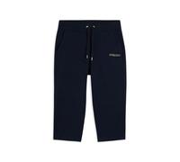FREDDY - Pantaloni Corsaro in Jersey con Logo Perline, Donna, Blu, Large