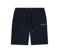 FREDDY - Pantaloni Corti in Jersey con Coulisse E Logo, Donna, Blu, Extra Large