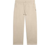 Freddy Pantalone Cropped in Popeline elasticizzato Whitecup Grey da Donna S Beige