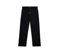 FREDDY Pantaloni Donna Gamba Dritta con Spacchi Orlo in Felpa Modal, Coulisse e Dettagli Strass