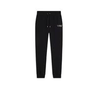 FREDDY - Pantaloni Regular Fit in Jersey con Polsini sul Fondo, Donna, Nero, Medium