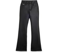 Freddy Pantaloni flare in similpelle con vita regular Nero Donna Small
