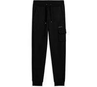 Freddy Pantaloni in felpa con tasca cargo e fondo a polsino Jet Black Uomo Medium