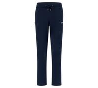FREDDY - Pantaloni in Interlock con Fondo Dritto E Tasche Interne, Blu, Extra Large