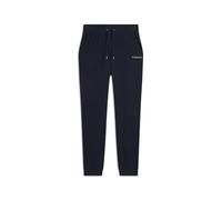 FREDDY - Pantaloni in Jersey con Fondo A Polsino in Costina, Donna, Blu, Medium