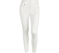 Freddy Pantaloni N.O.W. skinny vita media in Similpelle Lucida Bianca Bianco Donna Large