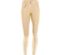 Freddy Pantaloni push up WR.UP® 7/8 superskinny cotone organico Irish Cream Donna Extra Large