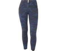 Freddy Pantaloni push up WR.UP® 7/8 superskinny stampa camouflage Mimetic Allover Blue Donna Extra Large