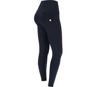Freddy Pantaloni push up WR.UP® 7/8 superskinny vita alta con zip Blu Navy Donna Extra Large