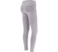 Freddy Pantaloni push up WR.UP® 7/8 vita media cotone organico Gull Gray Donna Extra Large