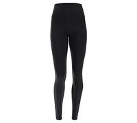 FREDDY - Pantaloni Push Up WR.up® Skinny Vita Alta Cotone Organico, Nero, Extra Small