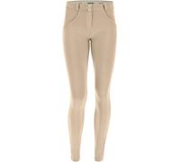 Freddy Pantaloni push up WR.UP® skinny cotone organico vita regular Warm Sand Donna Extra Large