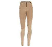 Pantaloni push up WR.UP® vita regular con inserti ribbed
