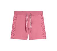 FREDDY - Pantaloni Shorts con Motivo Grafico E Logo, 94% Cotone 6% Elastan