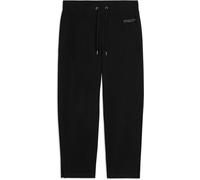 Freddy Pantaloni Sportivi Capri con Coulisse e Logo Nero Donna Small