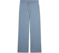 Freddy Pantaloni Sportivi con gamba Wide Leg e strass Ashley Blue Donna Small