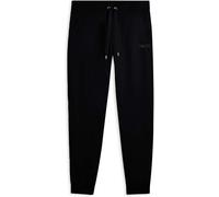 FREDDY Pantaloni Donna Regular in Felpa Modal, Fondo a Polsino e Logo Strass Bicolore
