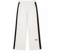 Freddy Pantaloni sportivi donna wide leg in felpa Artic Wolf-Black Donna Extra Small