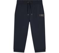 Freddy Pantaloni sportivi lunghezza capri in jersey Blu Navy Donna Extra Small