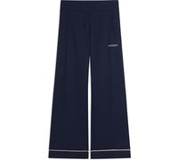FREDDY - Pantaloni Sportivi Wide Leg Cropped con Tasche Interne, Donna, Blu, Medium