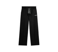 FREDDY - Pantaloni Wide Leg con Coulisse Logata, Donna, Nero, Extra Large