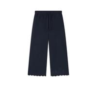 FREDDY Pantaloni Wide Leg Donna in Cotone con Ricami Sangallo - Comfort Fit 7/8