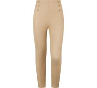 Freddy Pantaloni WR.UP 7/8 similpelle vita alta con bottoni deco Irish Cream Donna Small