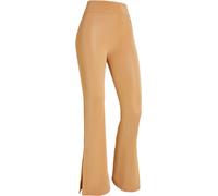 Freddy Pantaloni WR.UP® flare vita alta in similpelle wet effect Macaroon Donna Small