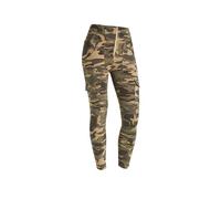 FREDDY - Pantaloni Wr.up® Stile Cargo Con Vita Alta In Jersey Camo, Donna, Multicolor, Extra Small