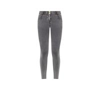 FREDDY - Push Up Wr.up® In Fibra Ecologica Con Effetto Denim Scuro, Donna, Denim Grigio, Extra Small
