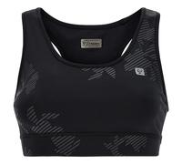 FREDDY Reggiseno Sportivo Donna Decorato da Stampa Floreale Gommata - Top Ecologico
