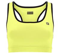 FREDDY Reggiseno Sportivo Donna Traspirante, Tessuto Riciclato con Bordatura Nera
