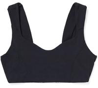 Freddy Reggiseno Sportivo Mano Pesca con Scollo a Cuore Nero Donna Large