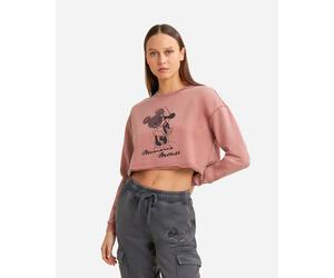Freddy Round Delave' Topolino W - Felpa - Donna - Rosa XS