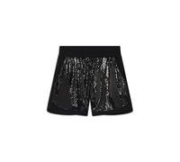 FREDDY shorts donna con paillettes e logo posteriore in French Terry Modal vita regular e tasche interne