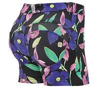 FREDDY - Shorts Push Up WR.up® in Tessuto Tecnico A Fantasia Floreale, Multicolor, Small