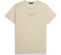 Freddy T-shirt da donna comfort con stampa dorata Artic Wolf Donna Large