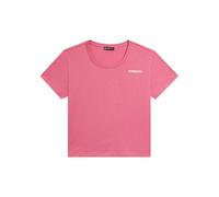 FREDDY - T-Shirt Manica Corta Cropped con Piccolo Logo, 100% Cotone