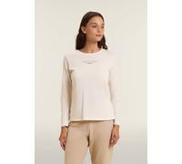 Freddy T-Shirt manica lunga con banda logata sulle spalle Bianca da Donna M Bianco