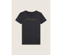 Freddy Tee College Luxe W T Shirt maglia a manica corta da donna grey