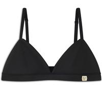 Freddy Top a triangolo in similpelle laminata Nero Donna Medium