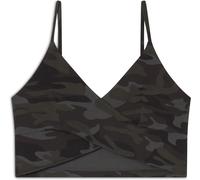 Freddy Top cropped fantasia camo con incroci frontali Mimetic Allover Grey Donna Small