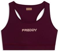 Freddy Top sportivo con retro vogatore elasticizzato Potent Purple Donna Extra Small