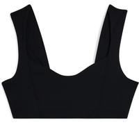 Freddy Top sportivo con scollo a cuore e dettagli tecnici Nero Donna Large